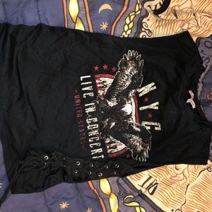 Basically brand new only worn once black tank top